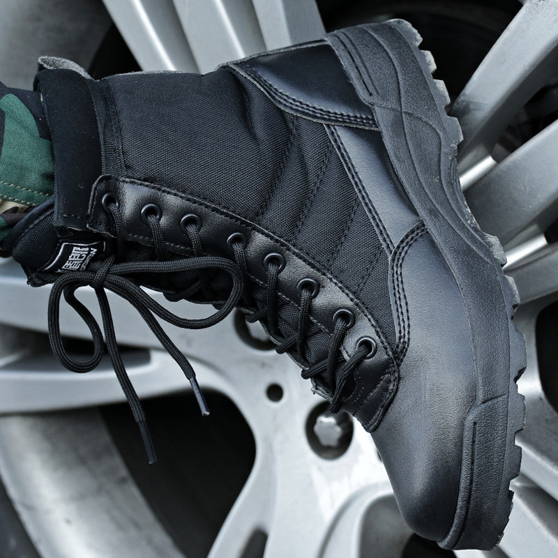 Bottes militaires pour homme - porter - Ref 1397183 Image 1