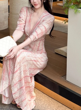 媛媛 【伊顿美神】清冷法式优雅日常气质连衣裙#Q1232