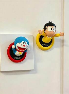 哆啦A梦开关贴遮丑神器