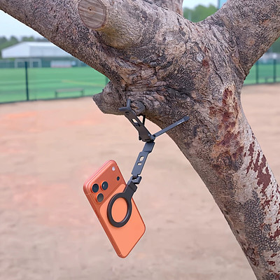 磁吸登山扣Vlog手机三脚架