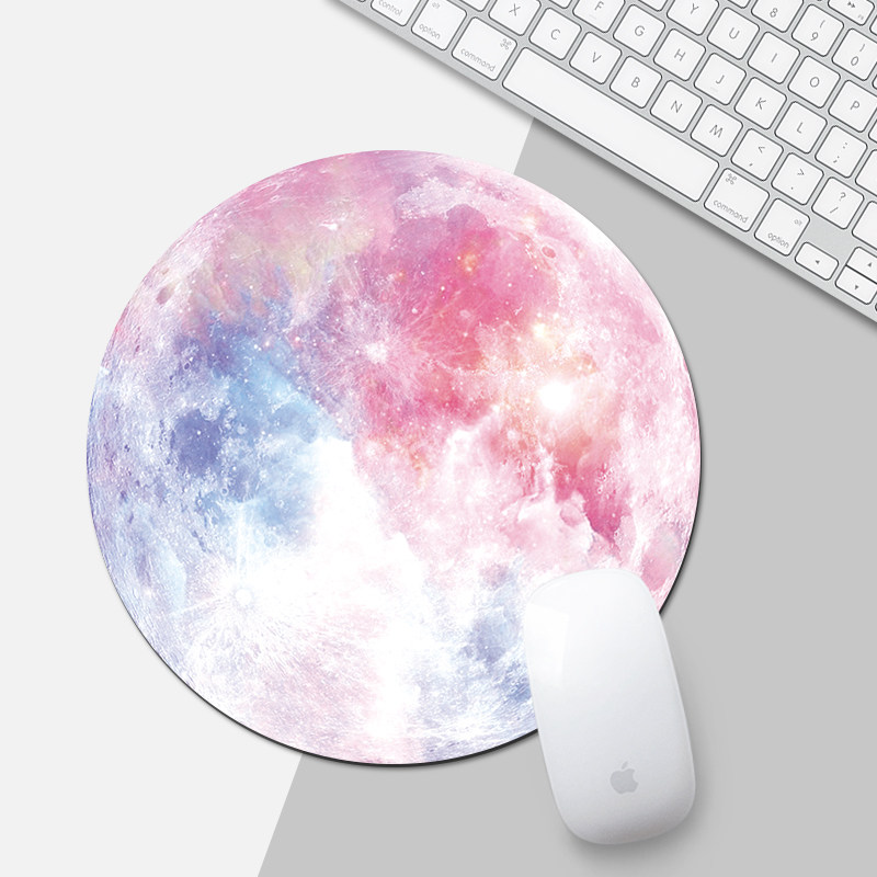 MOUSE PAD THICKENED CUTE GIRL CARTOON ADVERTISING WRIST GUARD COMPUTER DESK MAT TRUMPET STUDENT GAME E-SPORTS ACTION