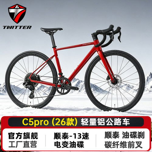 骓特C5PRO二代电变公路车