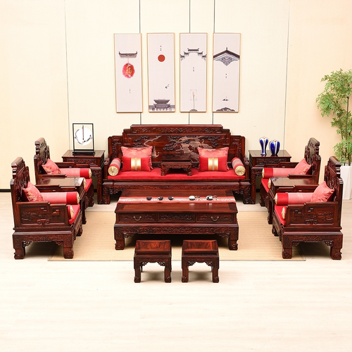 恒丰檀阔叶黄檀沙发工厂直销