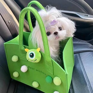 超小体狗狗外出包小狗包包出门便携包宠物包比熊专用袋子小型犬