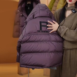 男童白鸭绒加厚保暖羽绒服