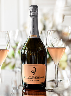 法国原瓶进口进口Billecart Salmon 沙龙贝尔桃红香槟750ml