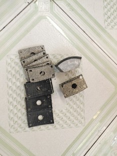 纺织配件186-0405-0406离心块结合件梳棉机配件铝块摩擦片