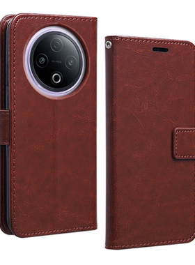 适用vivoY500手机壳V2506A保护皮套翻盖式步步高Y500防摔5G版全包边软硅胶外壳插卡钱包男女新款商务简约