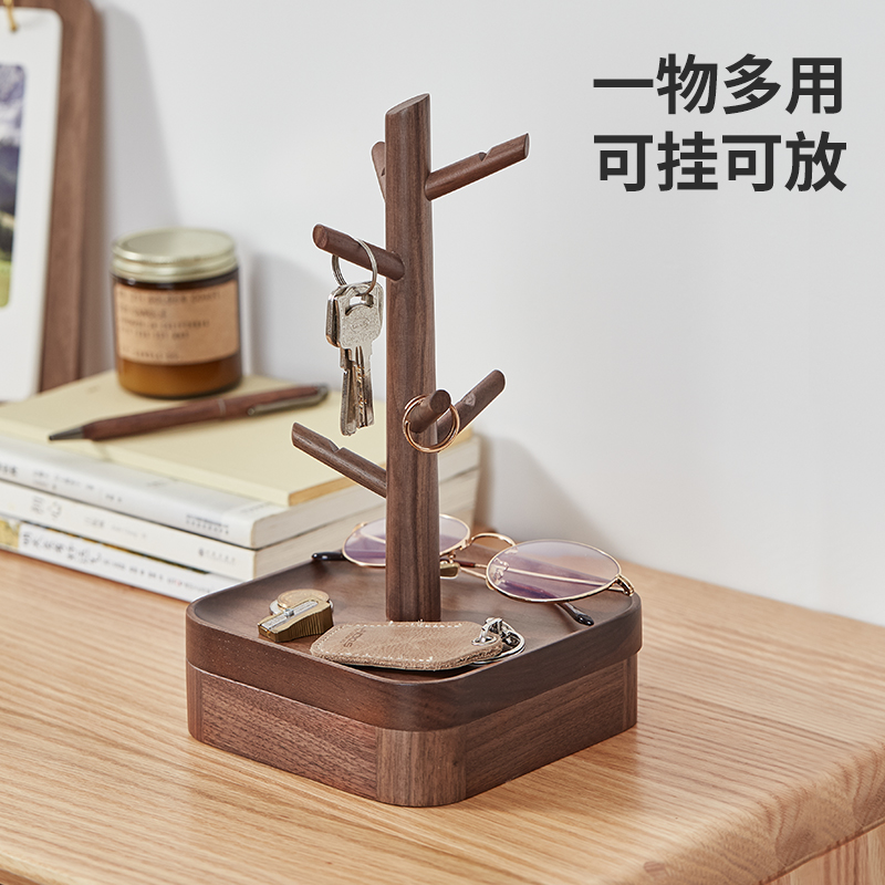 钥匙收纳架创意摆件进门装饰