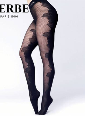 Gerbe100%法国原装进口女士丝袜 时尚性感欧美女连裤袜女袜 GCUAL