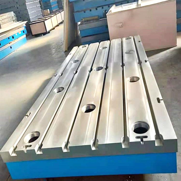 T型槽焊接平台球墨焊接划线装配测量工作台高精度检验铸铁平台