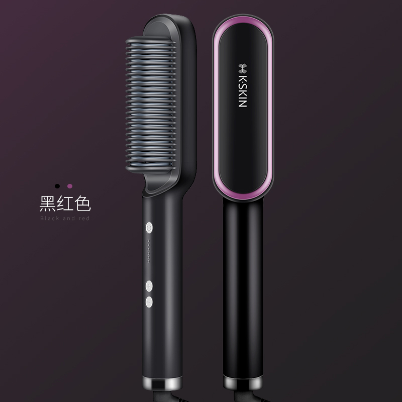 金稻直发梳负离子不伤发直卷两用神器家用电动陶瓷梳子防静电便携