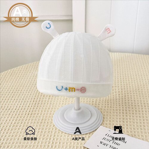 婴儿帽子夏季单层薄款莫代尔胎帽