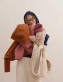 冬季 AULDCAT 外套 加厚 2023FW 四色羊羔绒摇粒绒连帽卫衣短款