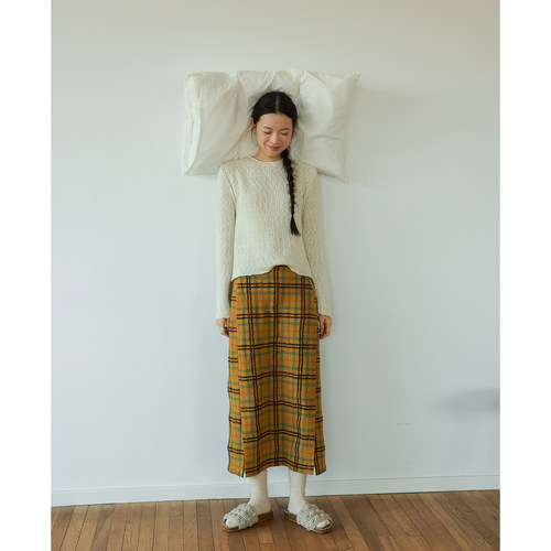 AULDCAT日本进口羊毛半身裙