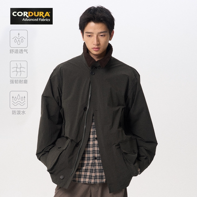 CONTRAFIEND CORDURA®防泼水抗撕裂外套男考度拉多口袋猎装夹克