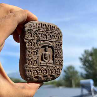 山西云冈石窟佛像砖雕瓦当文房镇纸盖置香插研学拓片中国纪念礼物