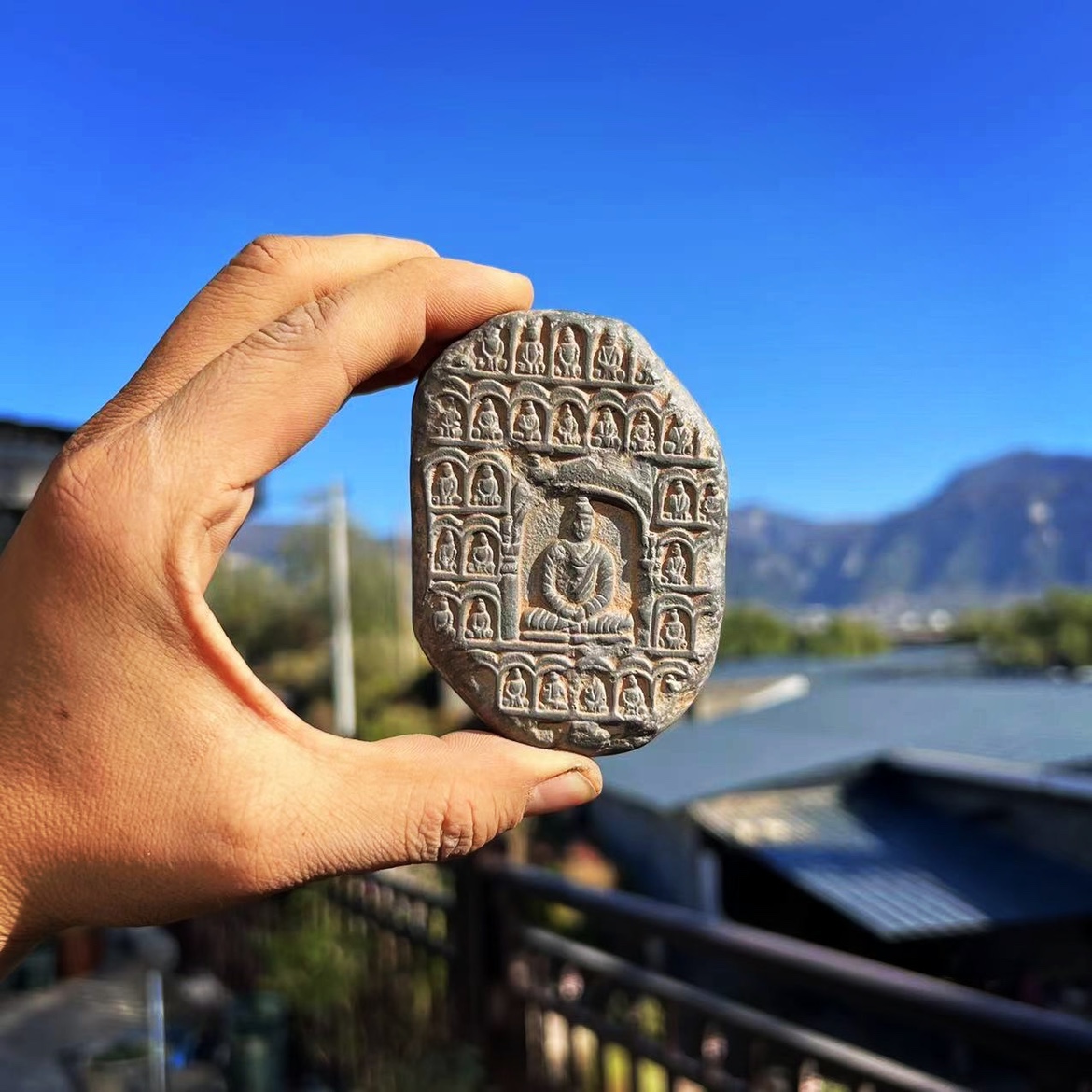 山西云冈石窟非遗砖雕佛像冰箱贴一文创礼品旅游纪念品伴手礼