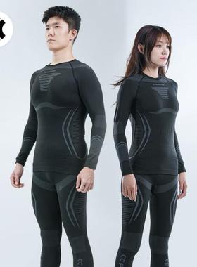 CC PROTECTORS摩托车骑行服功能内衣套装 3023吸汗保暖滑衣男女