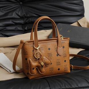 轻奢复古高级感包包女2026新款时尚菜篮子手提包水桶包单肩斜挎包