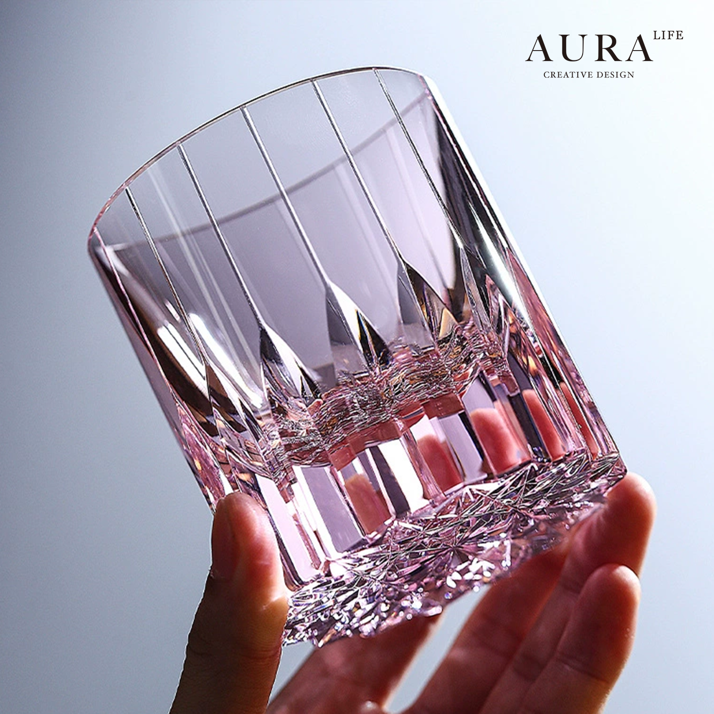 AURA'S高端手工无铅K9水晶杯江户切子星芒杯奢华日式威士忌洋酒杯,餐饮具,洋酒/威士忌杯,淘宝优惠券,粉丝福利购,淘宝优惠卷