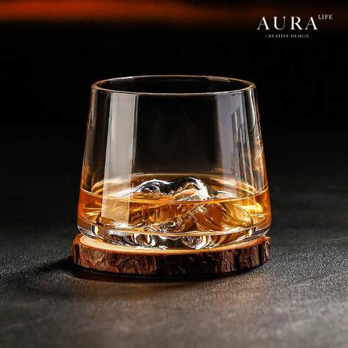 AURA'S冰山杯日式威士忌酒杯