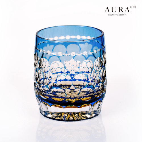AURA'S江户切子玉舞威士忌水晶杯