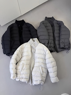 2025冬季 韩系针织拼接保暖羽绒服女轻薄一手长羽绒衣xiaoman2618