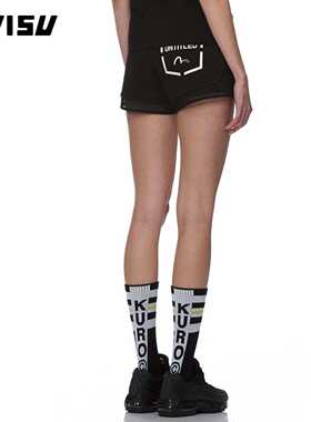 EVISU EVISUKURO 18SS 女士针织休闲裤短裤 1ESGNW8ST445FF