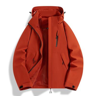 单层冲锋衣男夹克不惧风雨秋冬新款户外机能外套上衣女潮牌