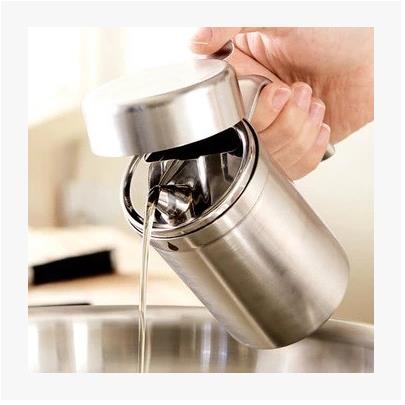304不锈钢油壶 厨房用品香油瓶装油罐 家用油桶防尘防漏油瓶
