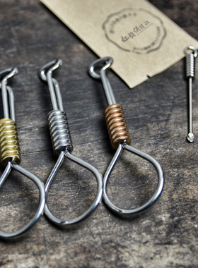 【潮货购】包郵 Jeff goro`s 牛人绞索钥匙扣 复刻deked创意礼物