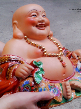 老库存陶瓷可以放在客厅弥勒佛