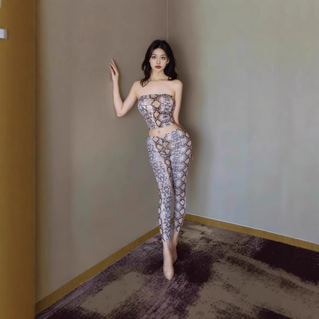 裆部拉链打底裤紧身包臀小脚裤九分裤瑜伽健美裤8004拉链