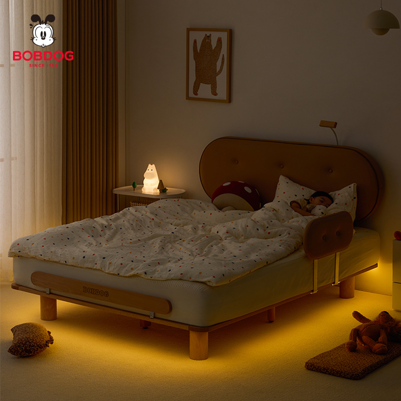 巴布豆厘米星球儿童床 悬浮夜灯