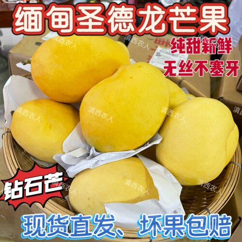 圣德龙芒果缅甸圣德龙芒果钻石芒