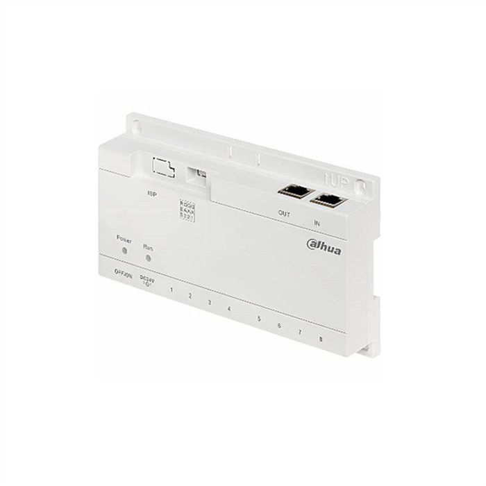 DH-VTNS1060A 大华单元联网分配器 6户楼道交换机