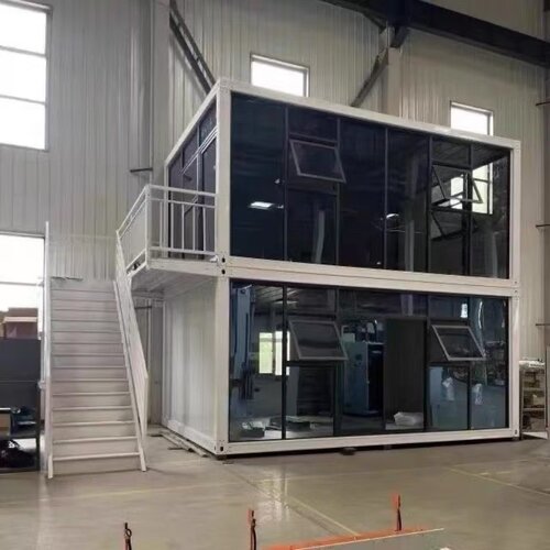 集装箱移动房办公室定制彩钢集成房屋住人简易组装可拆卸活动板房