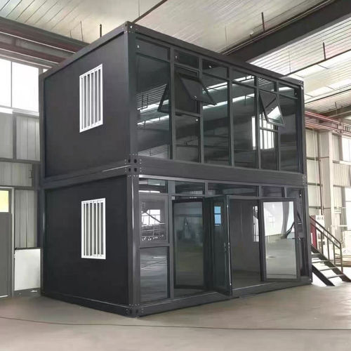 定制快拼防火住人波纹集装箱移动房网红箱危废仓库焊接箱房