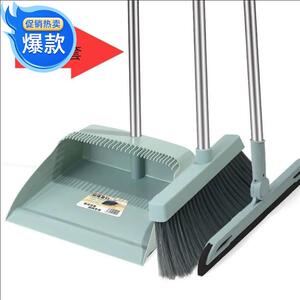 扫把簸箕套装组合家用室内扫帚刮水器耐摔塑料宿舍笤帚不沾头发