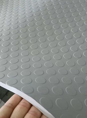 灰色圆点橡胶垫绝缘阻燃耐酸碱橡胶板车间工位防滑耐磨减震地垫