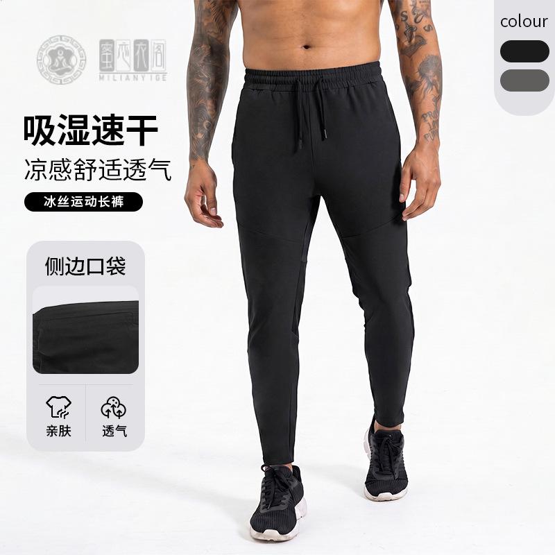 欧美男士户外休闲健身宽松速干