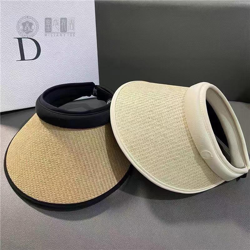 帽子女夏季遮阳帽韩版空顶防晒帽