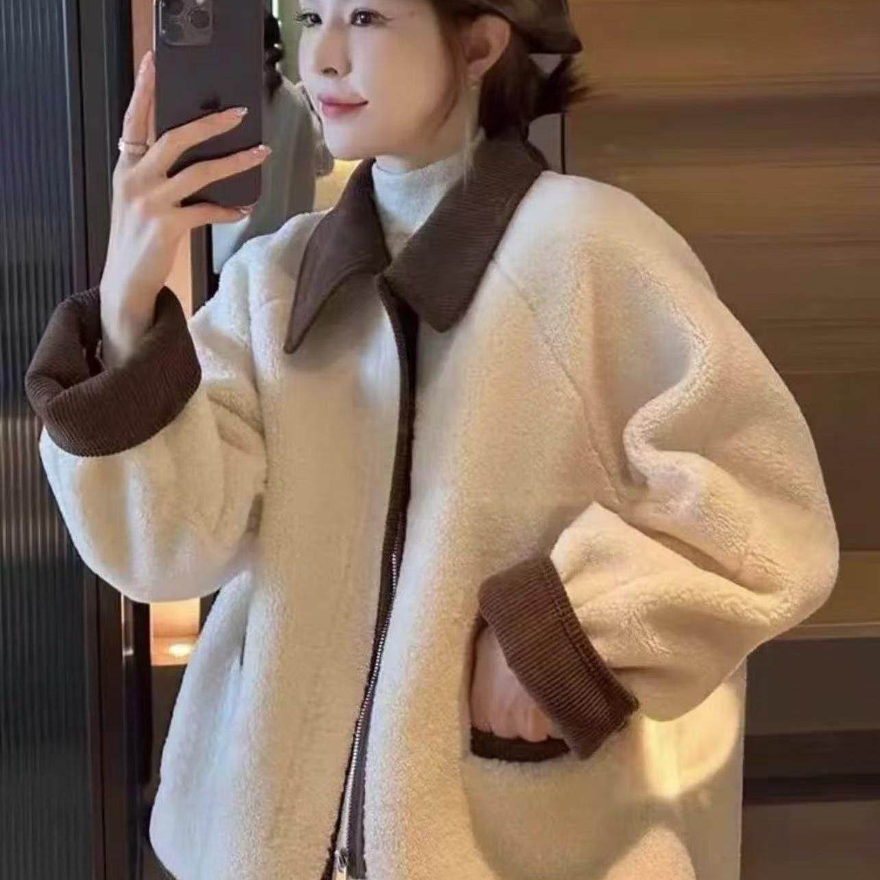 气质小香风高级感外套女2025秋冬季新款时尚小个子加厚毛毛衣外套,运动/瑜伽/健身/球迷用品,广场舞套装,淘宝优惠券,粉丝福利购,淘宝优惠卷