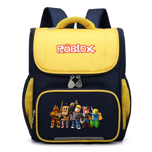 Roblox书包小学生大容量减负护脊敞口太空包2-3-4-5-6年级动漫包