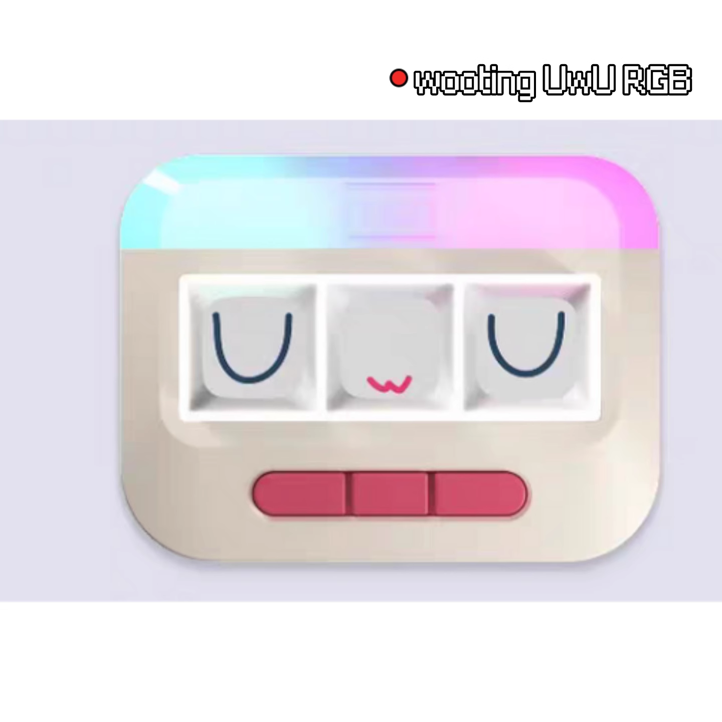 WOOTING UWU 60HE+ 80HE 2개 HE 맞춤형 RGB 홀 유도 자기 축 키보드
