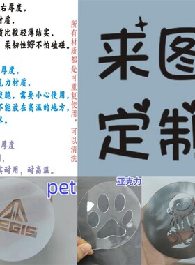 咖啡拉花蛋糕模具糖粉筛定制logo