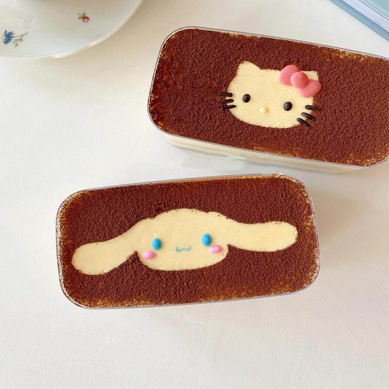 玉桂狗凯蒂猫提拉米苏盒子蛋糕模具大耳朵狗KT猫粉模具烘焙模具