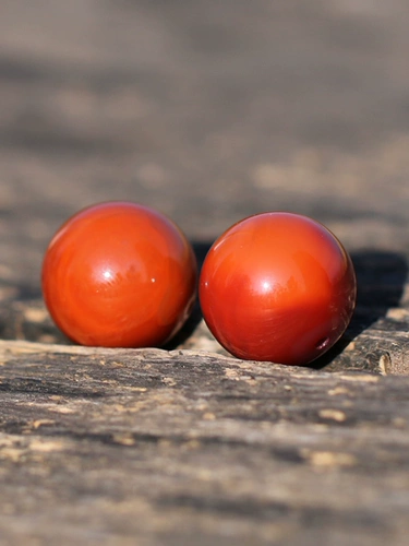 Красные натуральные агатовые бусины, аксессуар