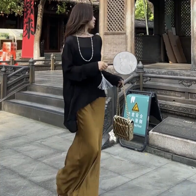 今年流行漂亮套装裙2026春夏新款新中式气质洋装超好看半身裙子